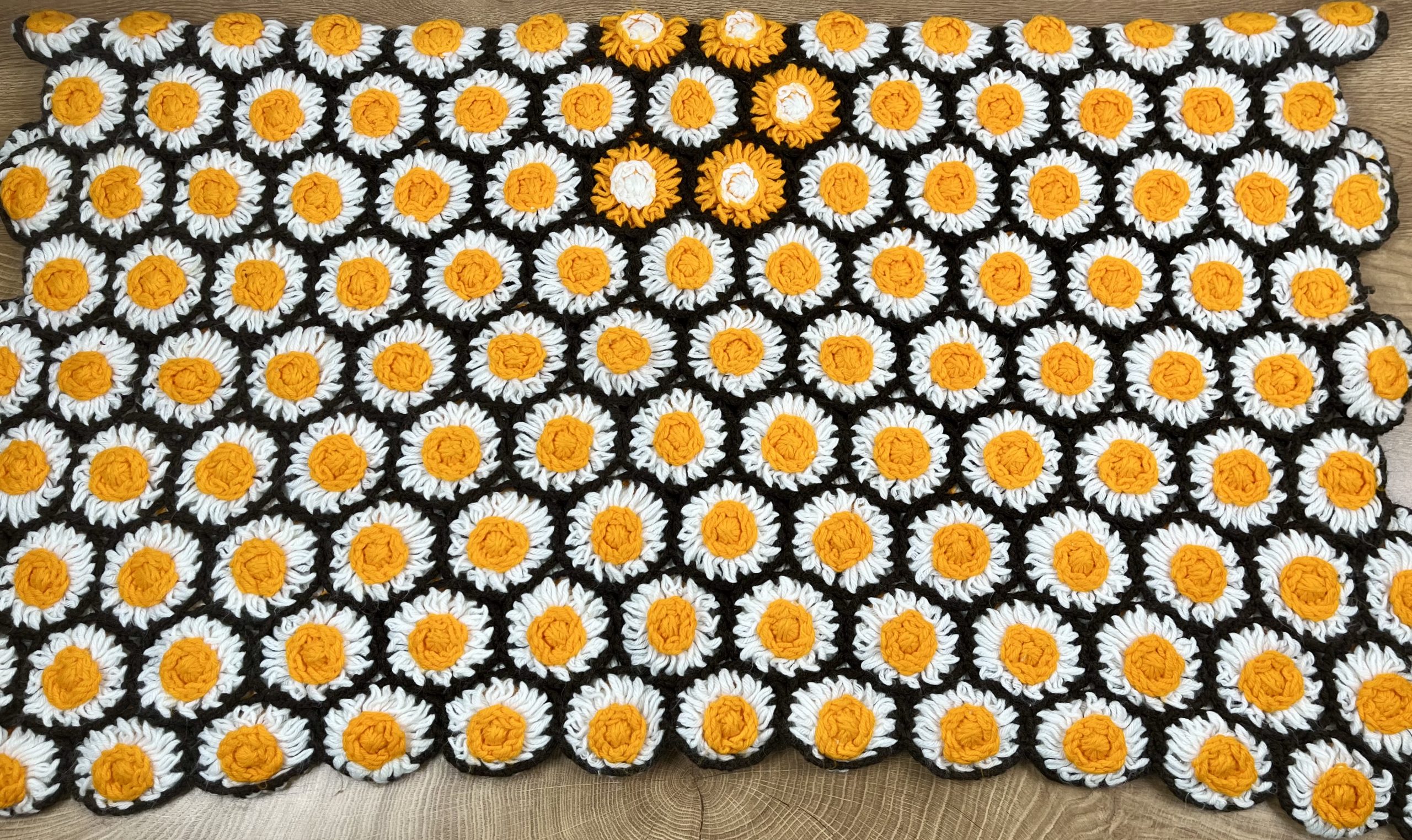 Handmade Crocheted Afghan - Image 3