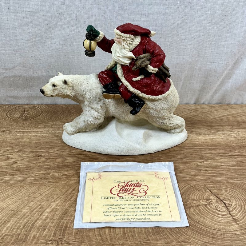 The Legend of Santa Claus "Into the Wind" Sculpture
