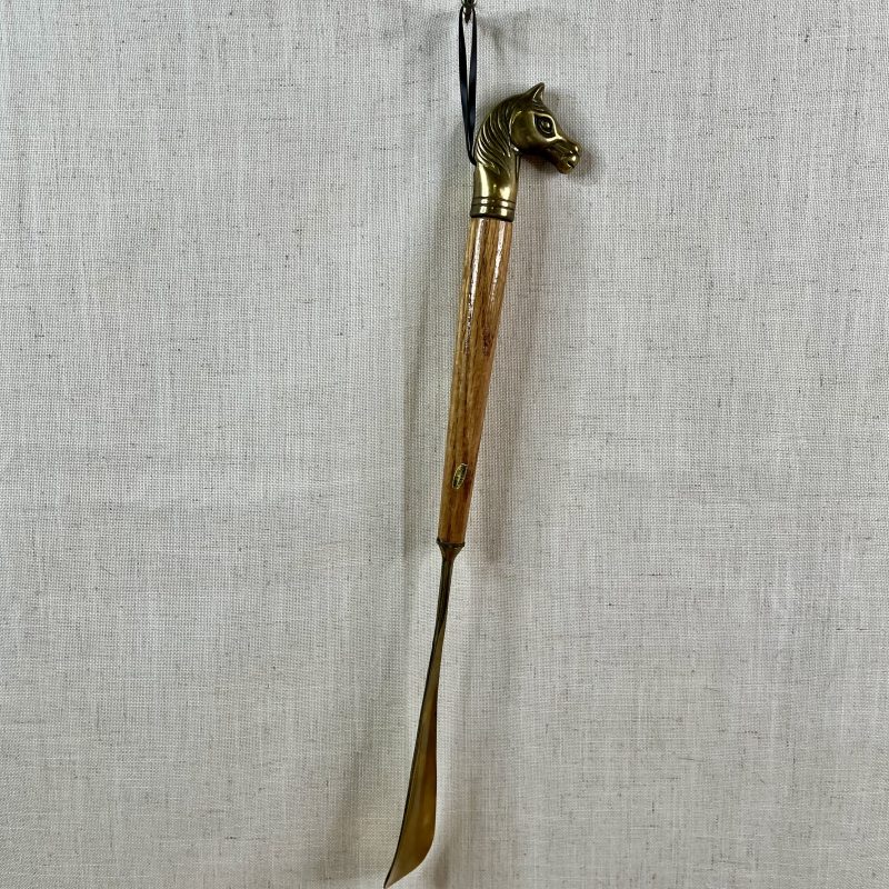 Brass Horse Shoehorn