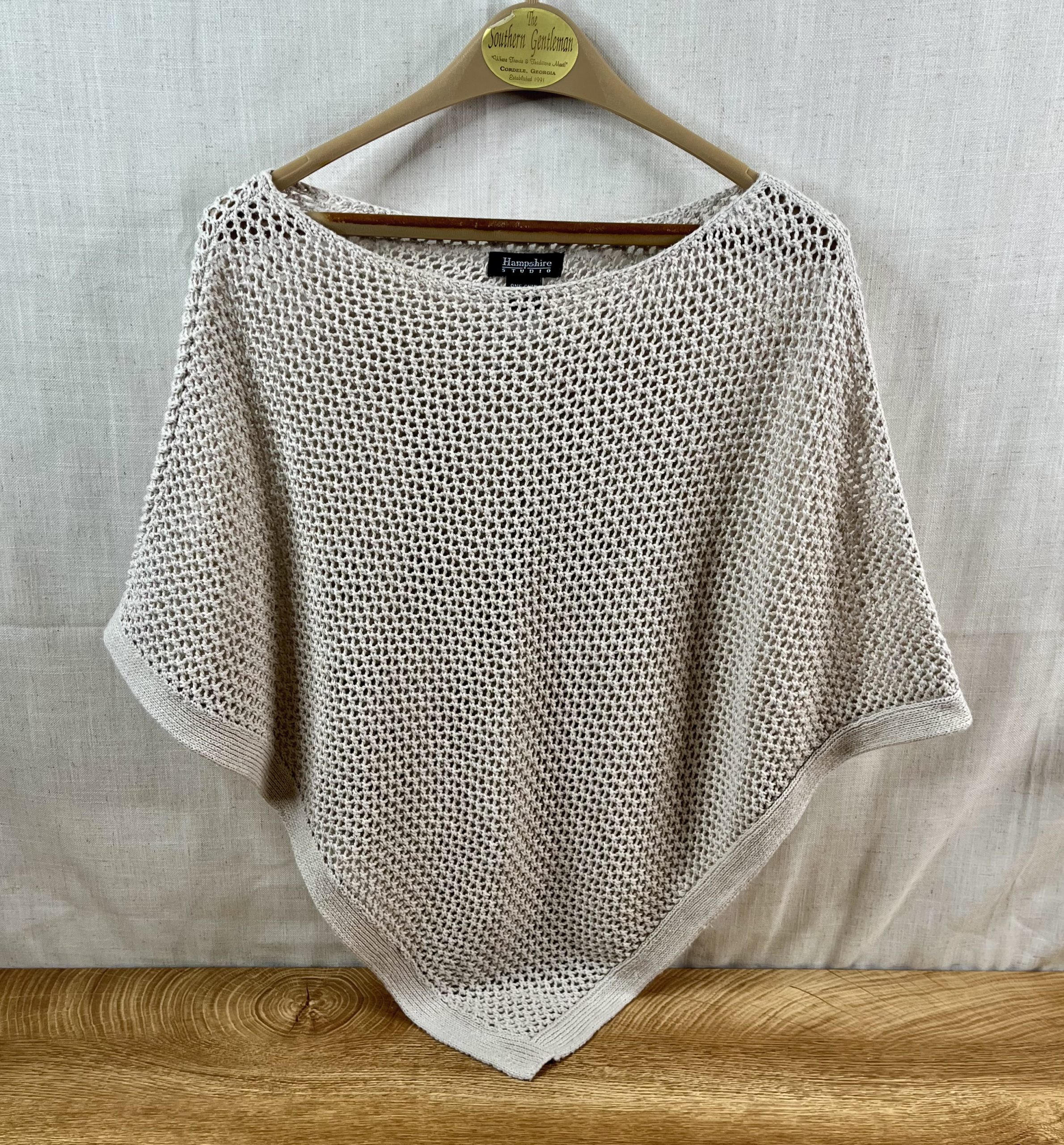 Hampshire Studio Poncho Sweater